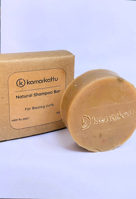 Natural Shampoo bar: For Bouncy Curls (20 g, trial/travel)
