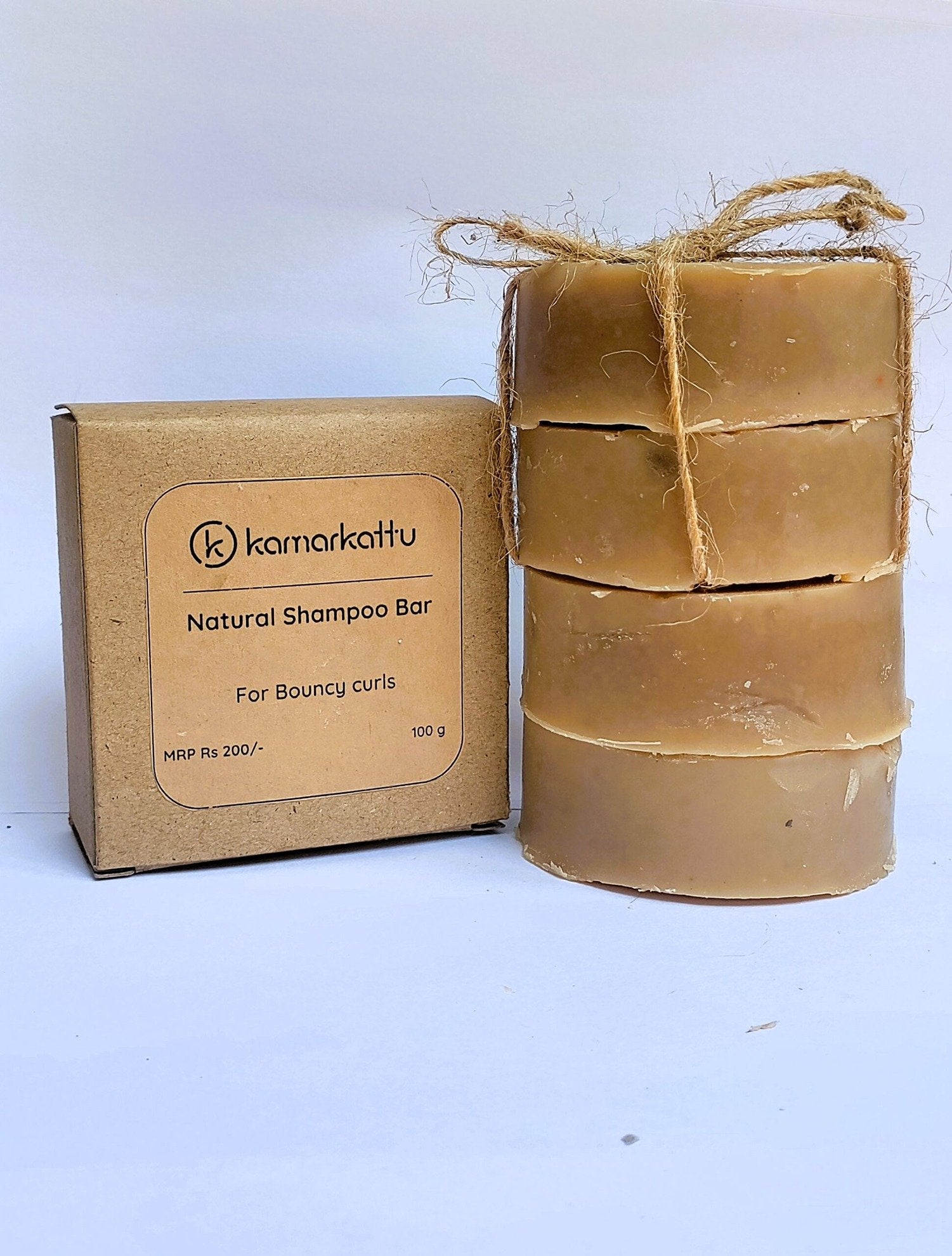 Natural Shampoo bar: For Bouncy Curls (20 g, trial/travel)