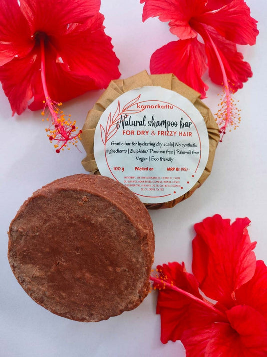 Natural Shampoo bar: For Dry Hair (100 g, pack of 4)