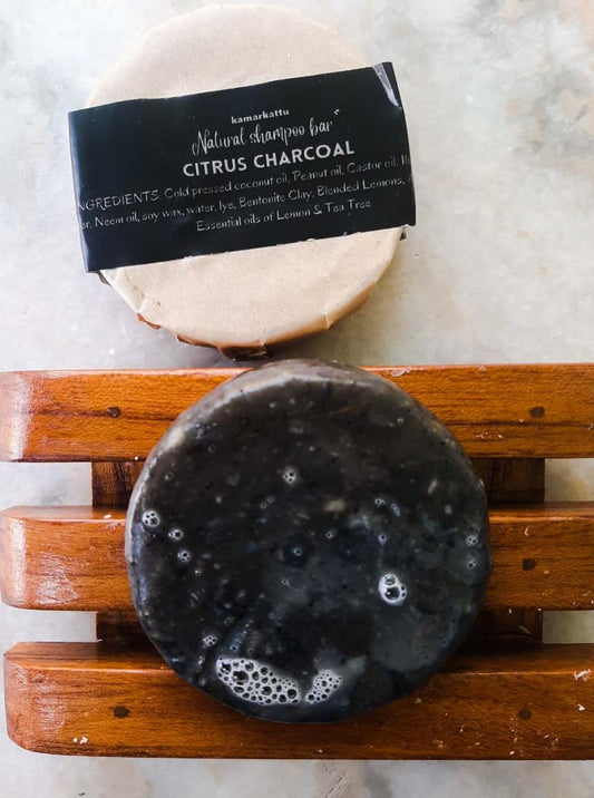Natural Shampoo bar: For oily scalp (100 g, pack of 4)