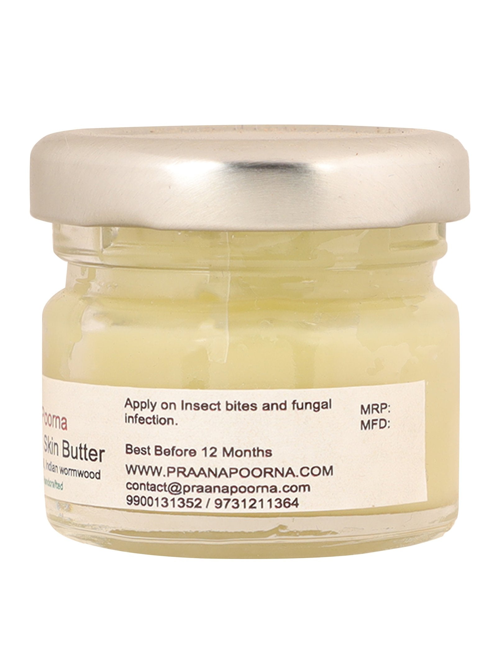 PraanaPoorna Antifungal skin butter 25g