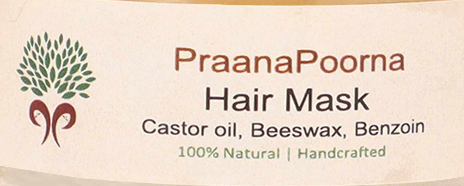 PraanaPoorna Hair Mask - Castor oil