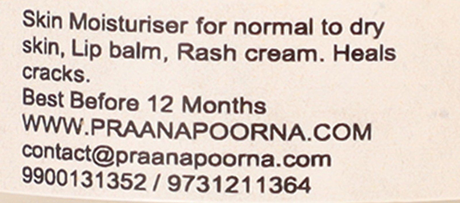 PraanaPoorna Healing Skin Butter 25g