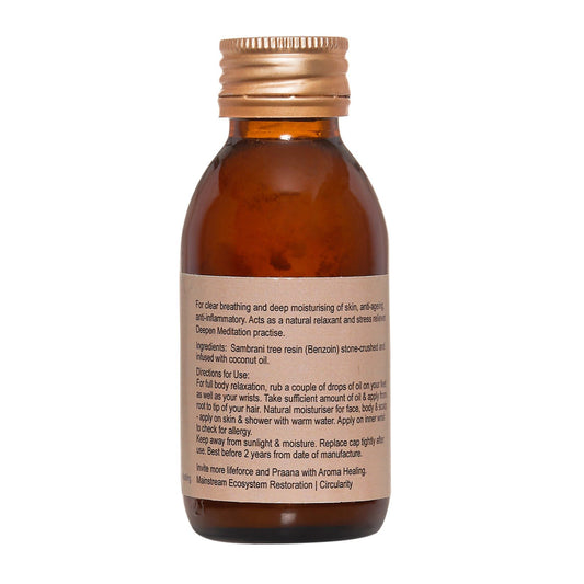 PraanaPoorna Sambrani Aroma Oil 100ml