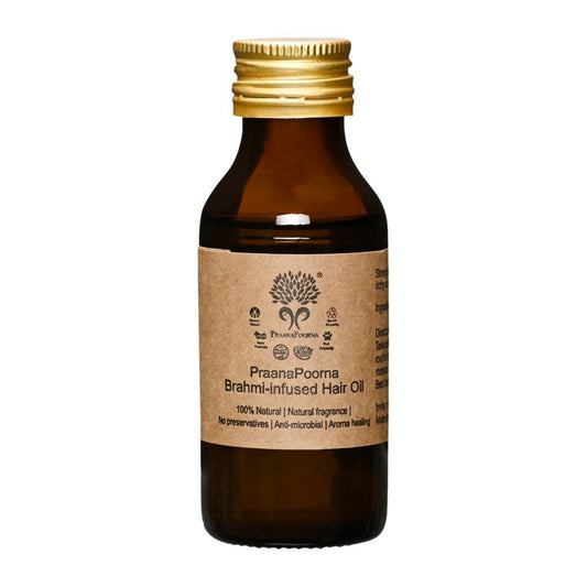 Praanapoorna Brahmi Infused Hair Oil