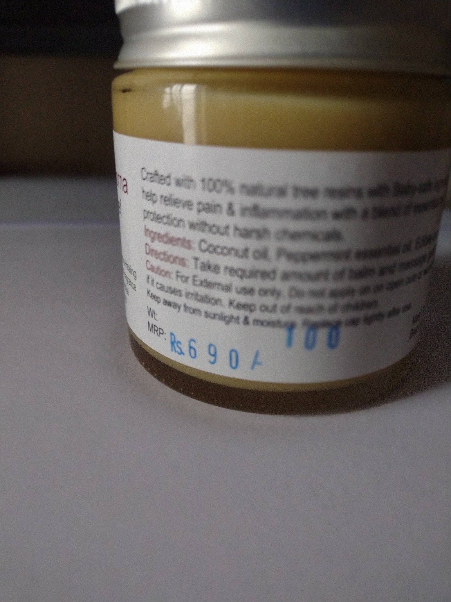 Praanapoorna Pain Relief Balm 25gm