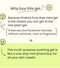 Pure aloe vera gel