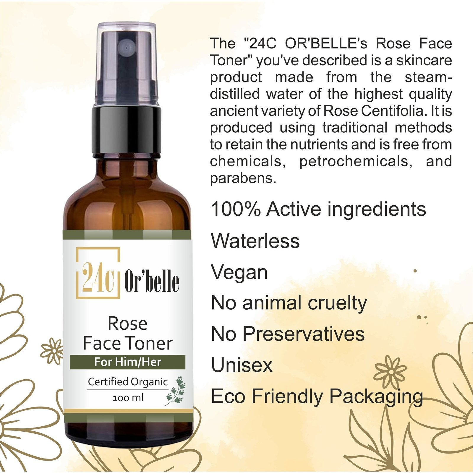 Rose face Toner