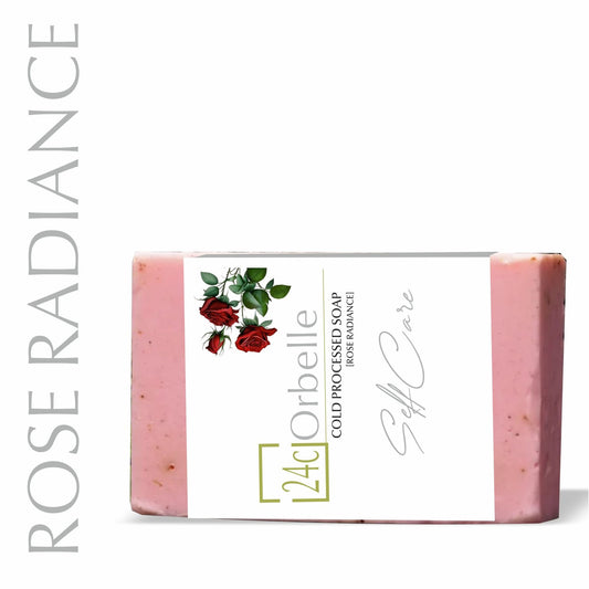 Cold pressed rose soap