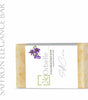Cold pressed saffron soap