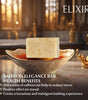 Cold pressed saffron soap