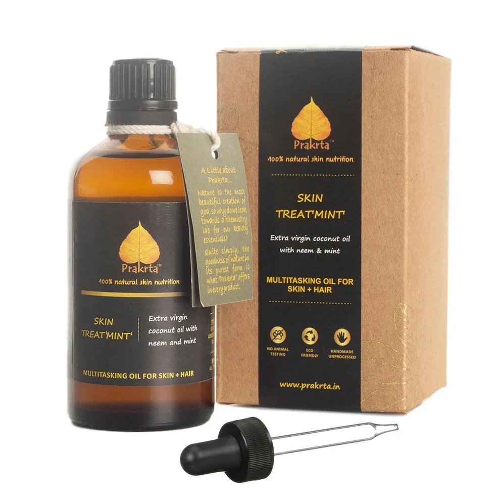 Skin Treat 'mint' Body & Hair oil