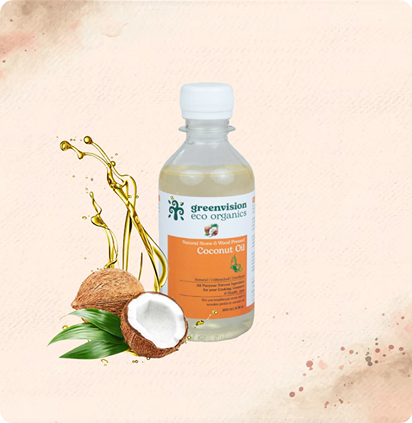 Stone & Wood Pressed Coconut Oil  Natural  200 ml