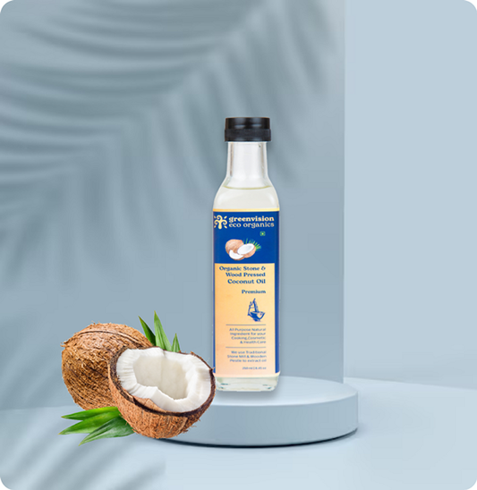 Stone & Wood Pressed Organic Coconut Oil  Premium  250ml