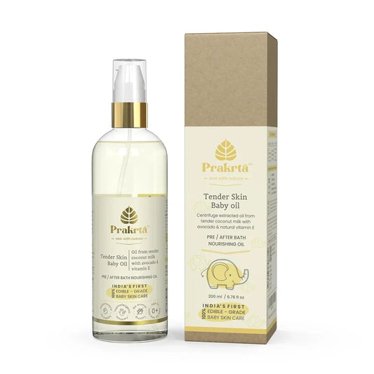 Tender Skin Baby Oil (with pump) - 200ml