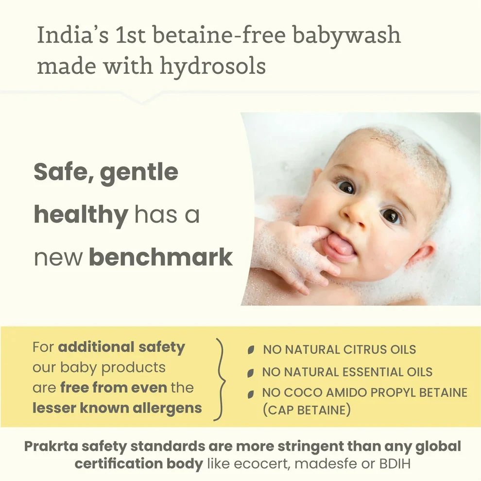 Tender skin gentle & moisturizing baby wash