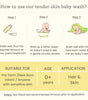 Tender skin gentle & moisturizing baby wash