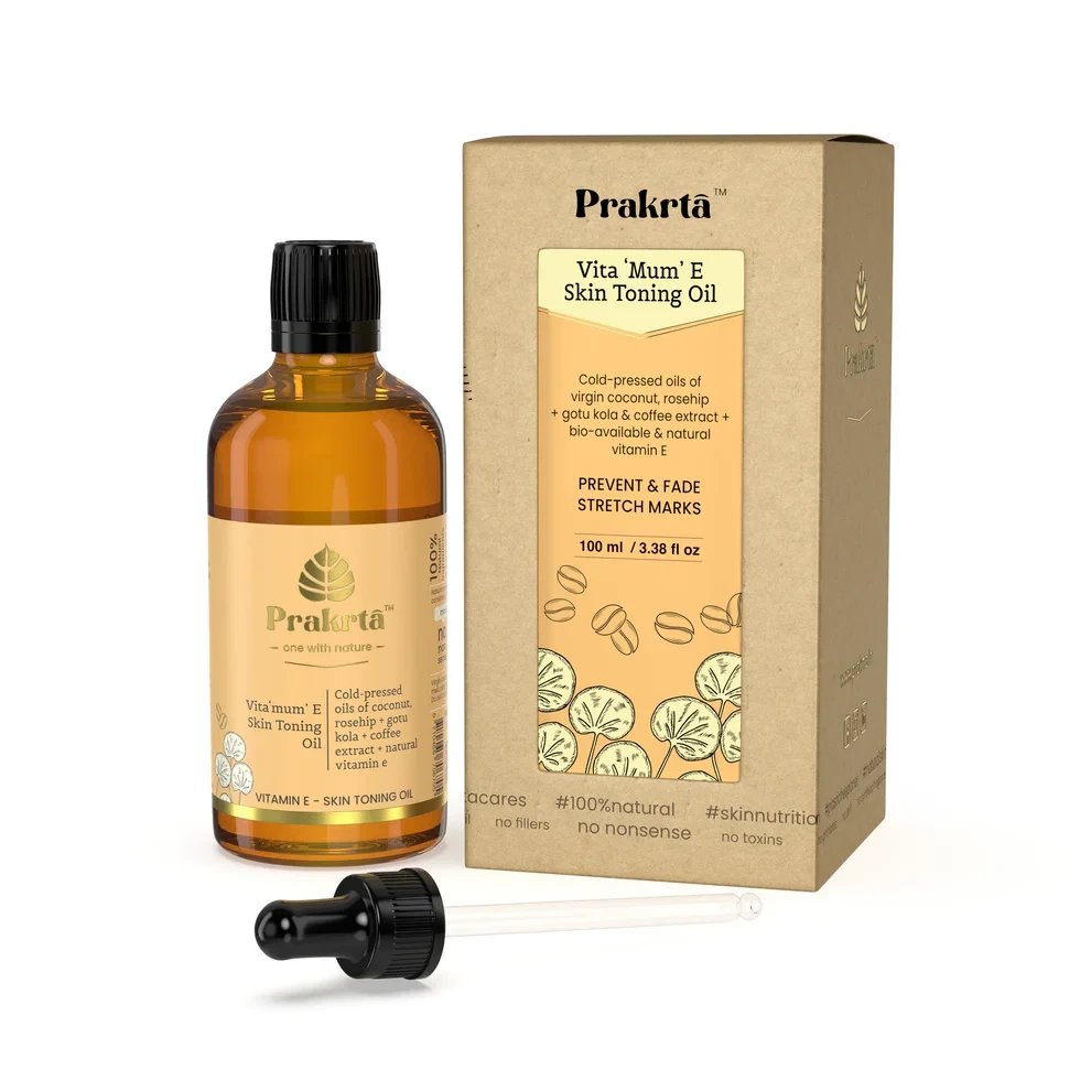 Vita 'MUM'E-Skin Toning oil - 100ml