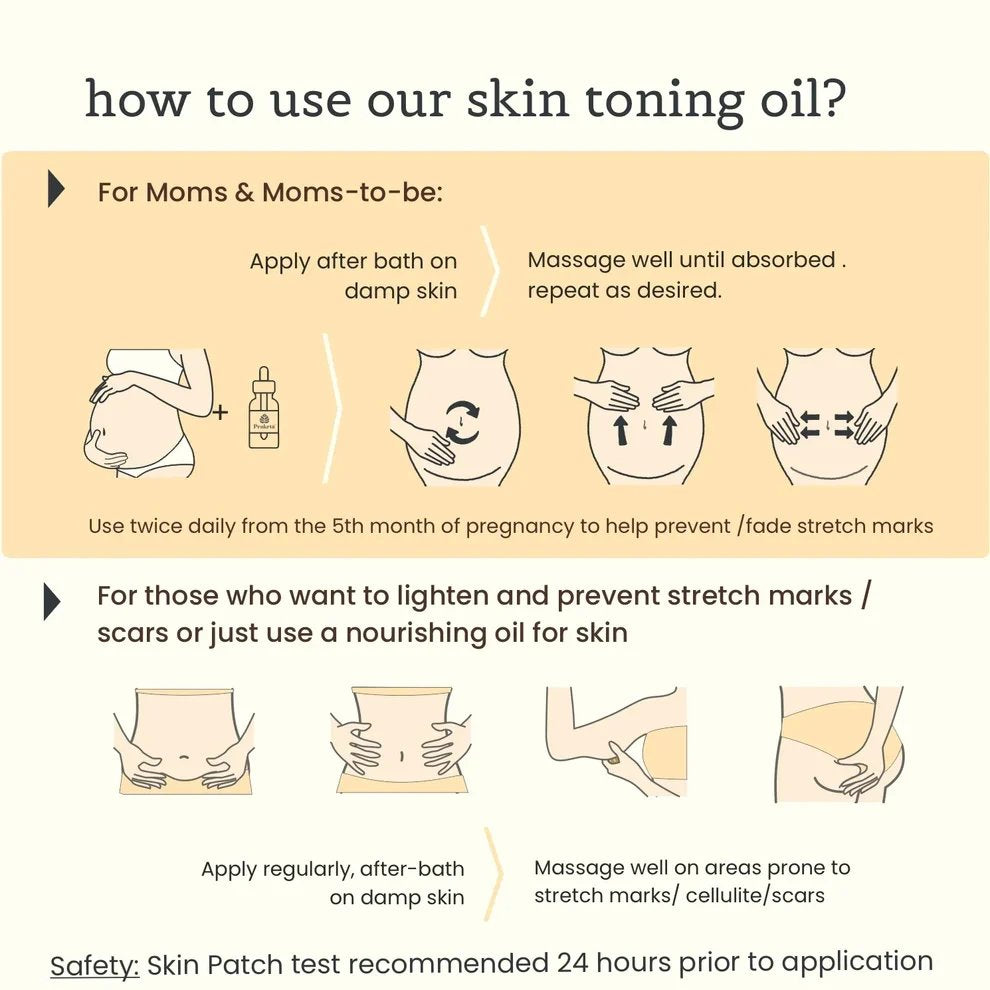 Vita 'MUM'E-Skin Toning oil - 100ml