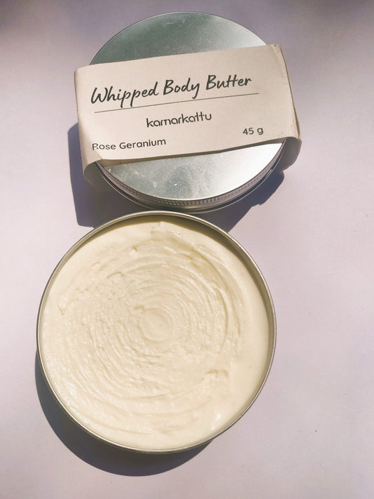 Whipped Body Butter - Rose Geranium (45 g)