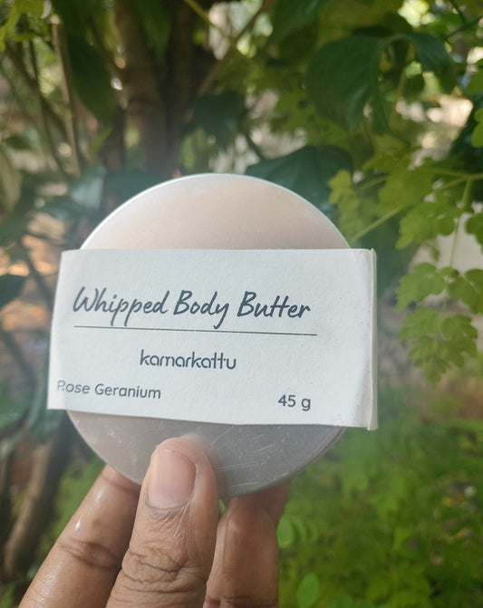 Whipped Body Butter - Rose Geranium (45 g)