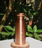 Copper Bottle and Coconut Fiber Bottle Cleaner