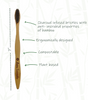 Bamboo Toothbrush – Charcoal (Pack of 2)