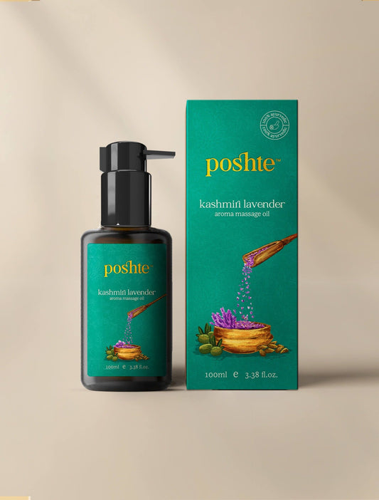 Kashmiri Lavender Aroma Massage Oil 100ml